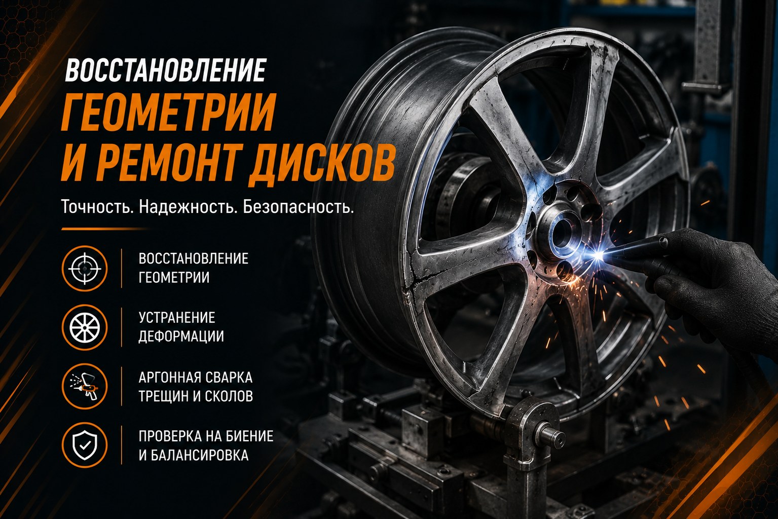 Ремонт дисков